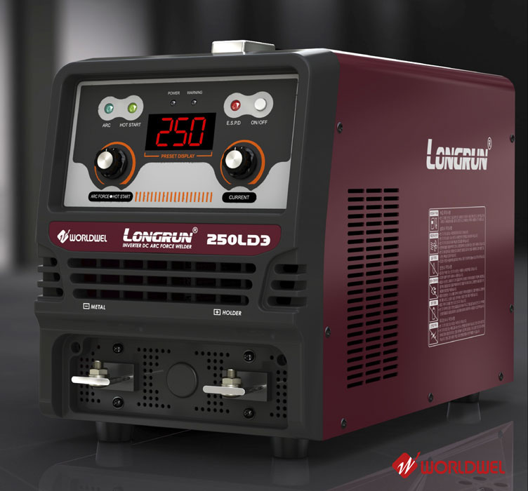 LONGRUN DC ARC WELDING MACHINE - MODEL : 250LD3