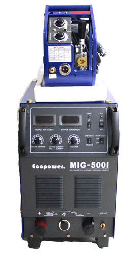 ECOPOWER MAG WELDER - MODEL: MAG 500 (PANA STYLE), DIODE RECTIFIER