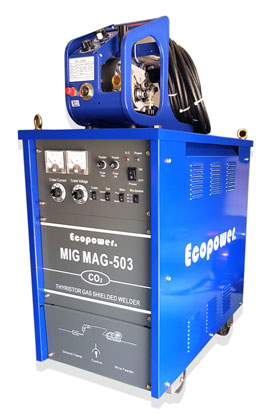 ECOPOWER MIG WELDING MACHINE- MIG/MAG 503, THYRISTOR