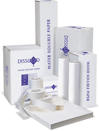 GIẤY TỰ TAN DISSOLVO VÀ BĂNG KEO