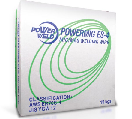 POWER WELD MIG WIRE (MILD AND HIGH TENSILE STEEL) - POWERMIG ES4