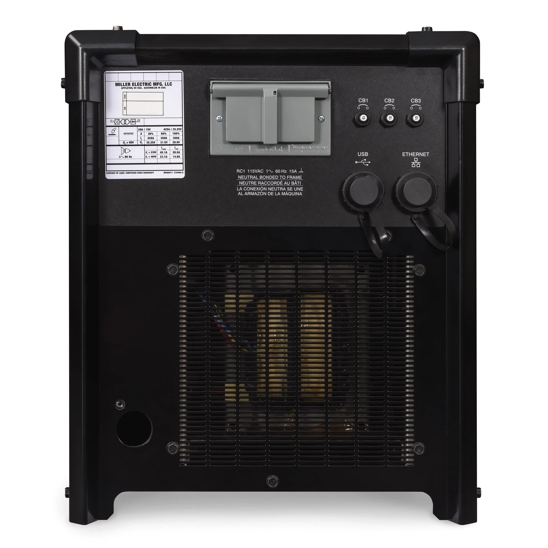 MÁY HÀN MIG MILLER - MODEL: DELTAWELD® 350 208-230/460V ARCCONNECT™ W/ 14 PIN - Ảnh 5