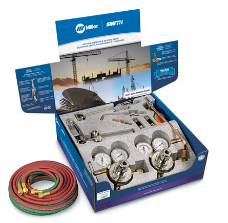 HEAVY DUTY COMBINATION TORCH OUTFIT WITH ACETYLENE TIPS, CGA 300