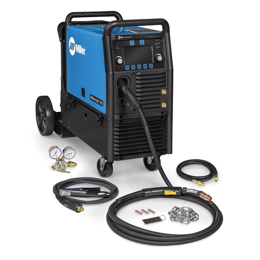 MÁY HÀN MIG MILLER - MODEL: MILLERMATIC® 355 W/EZ-LATCH RUNNING GEAR 208/240/460/575V