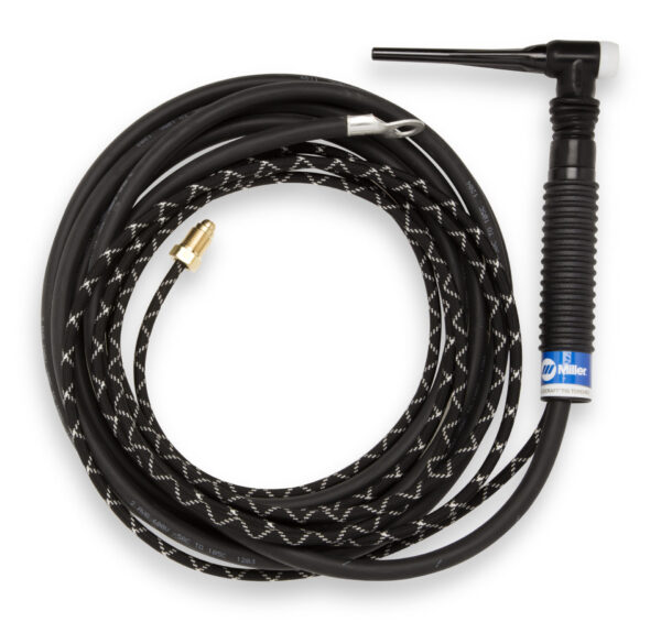 TIG TORCH PKG, 2PC, 25', RUBBER