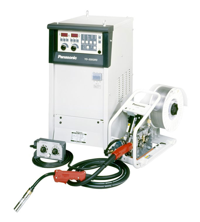 PANASONIC FULL DIGITAL CO2/MAG WELDING POWER SOURCE - MODEL: 500GR3