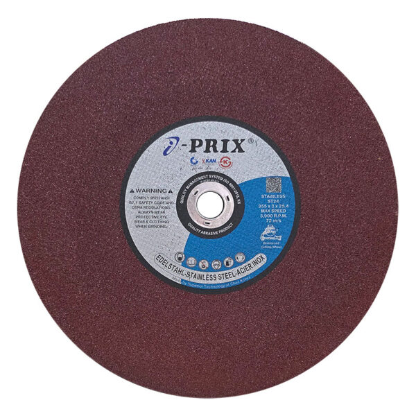 ĐÁ CẮT INOX IPRIX ST24. 355 X 3.0 X 25.4MM