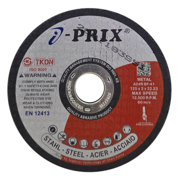 ĐÁ CẮT IPRIX A24R METAL 125 X 2.0 X 22.23MM